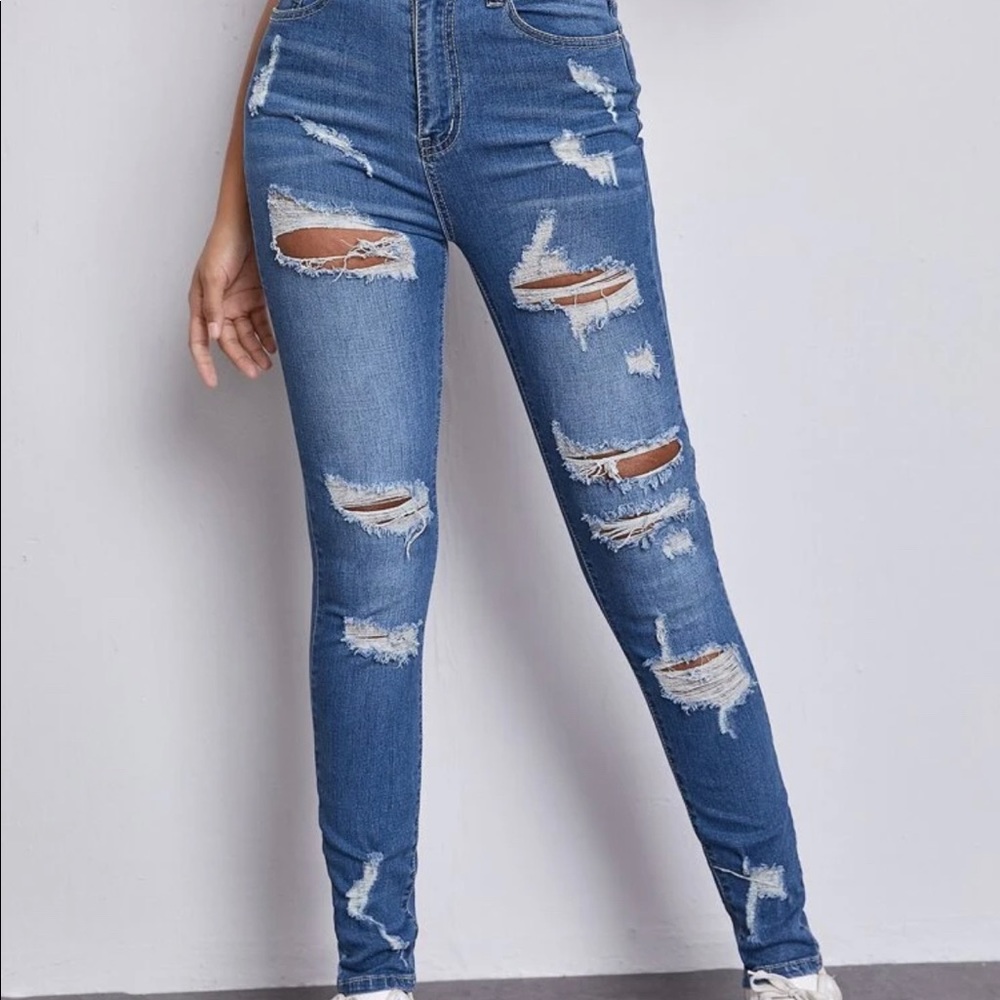 Low waisted jeans